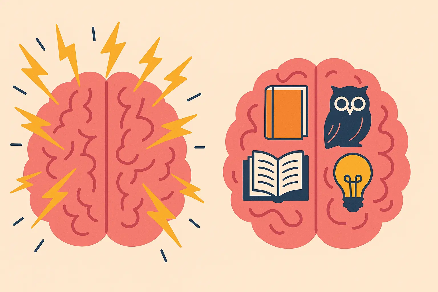 Brain processing speed visualization