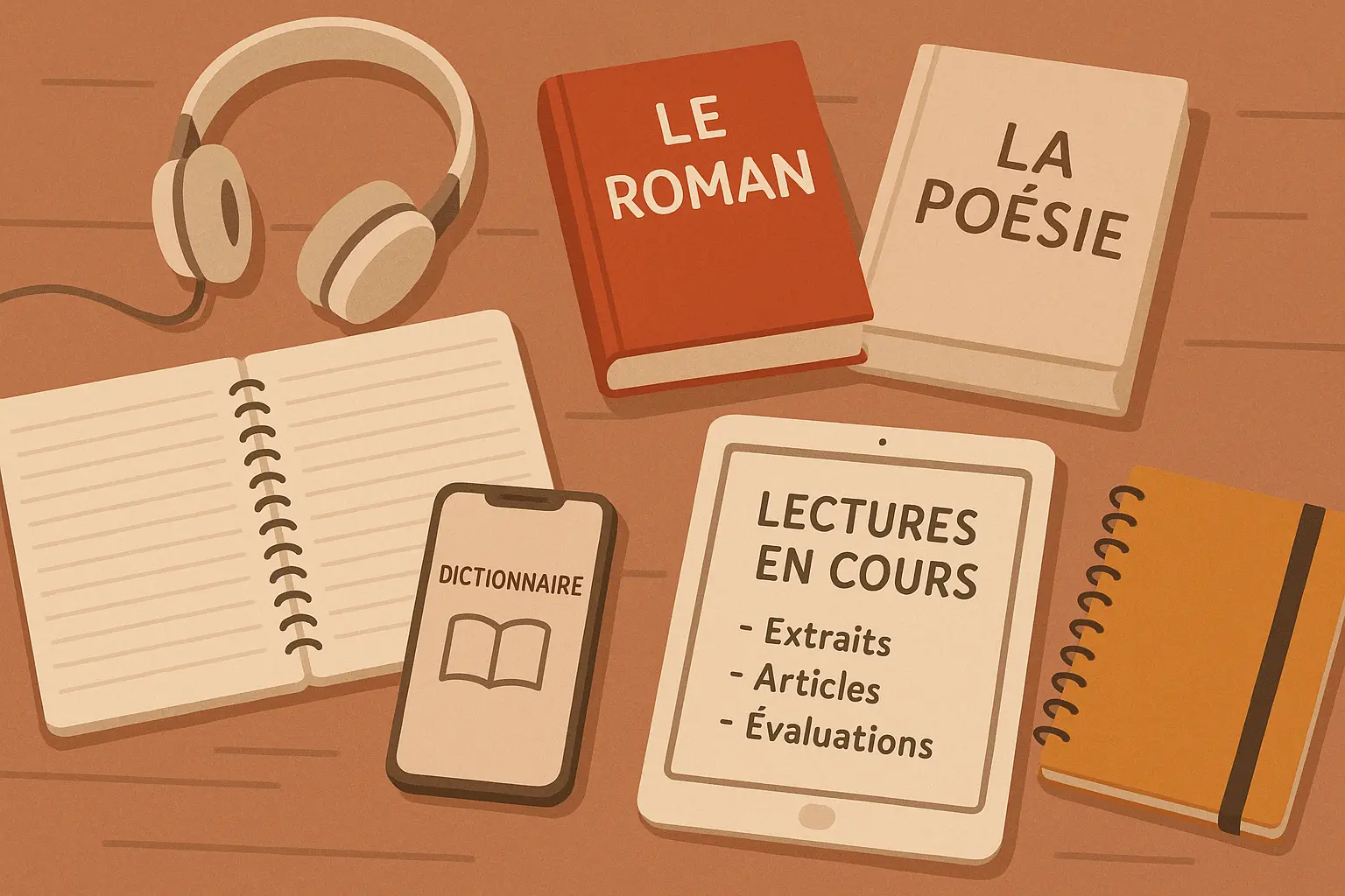French reading experience and literary analysis