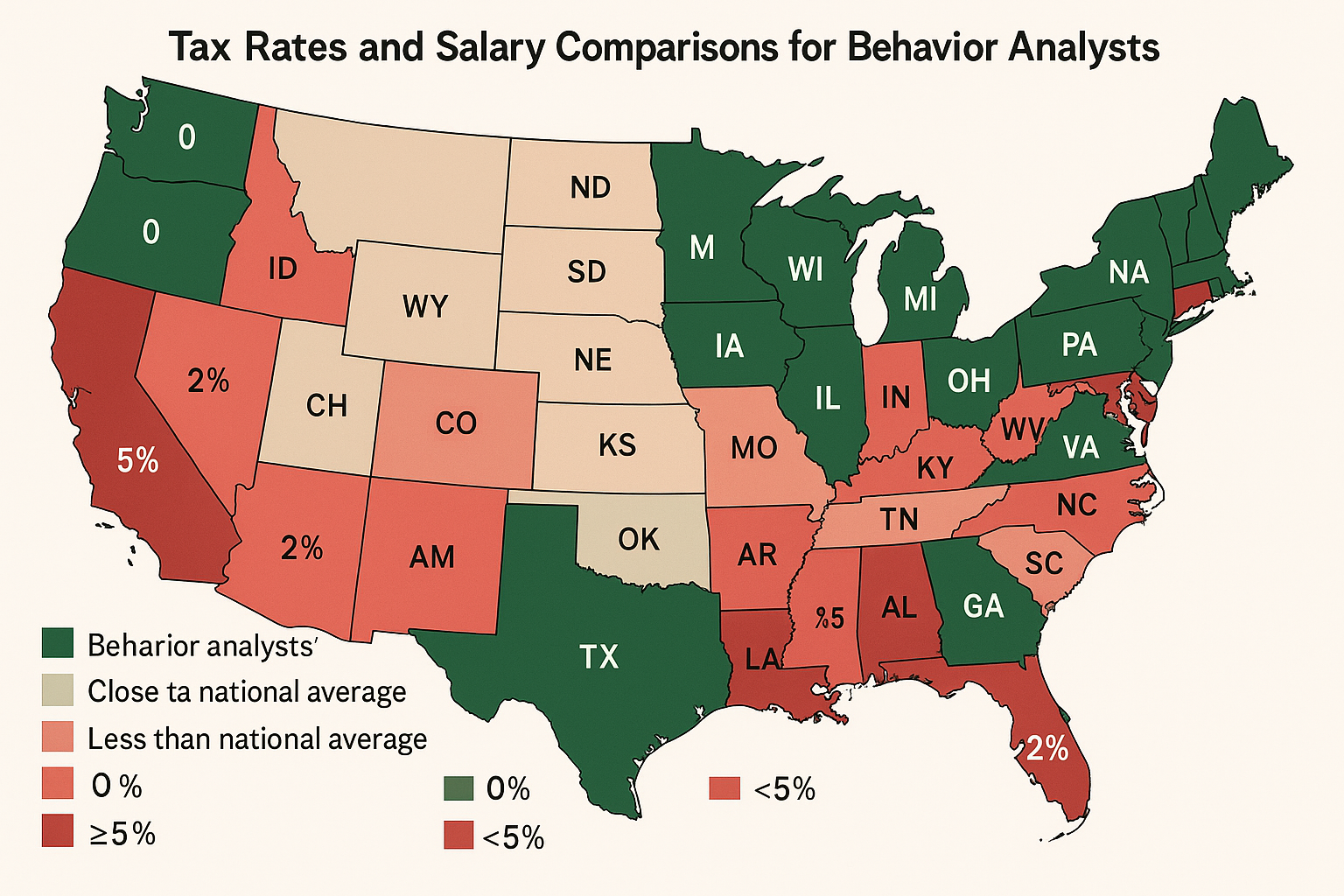State tax arbitrage strategies for behavior analysts