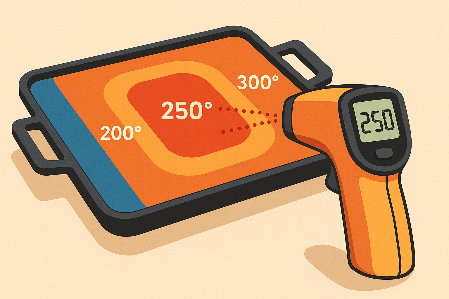 Temperature control for perfect cheesesteaks