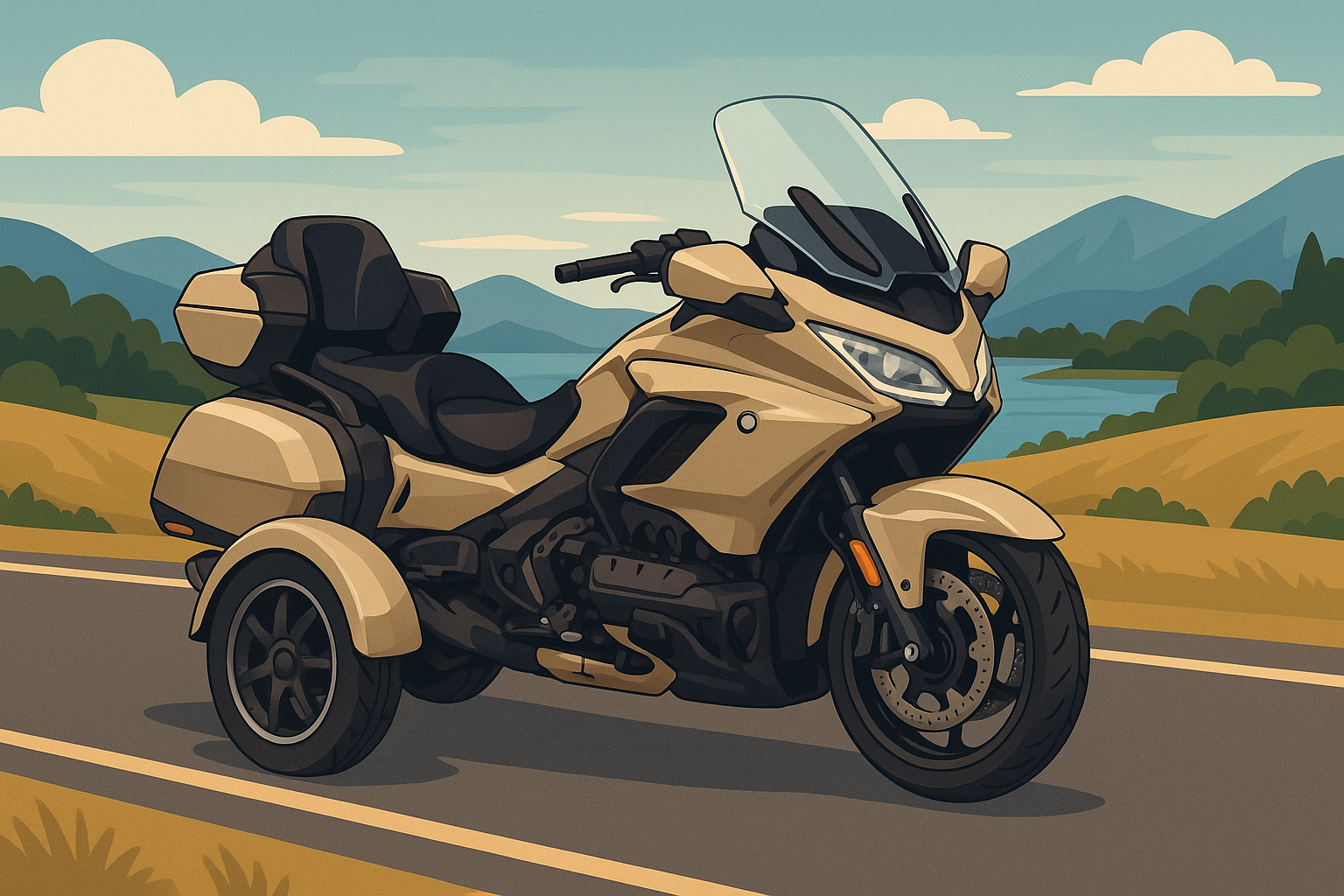 Harley-Davidson CVO Tri Glide luxury features