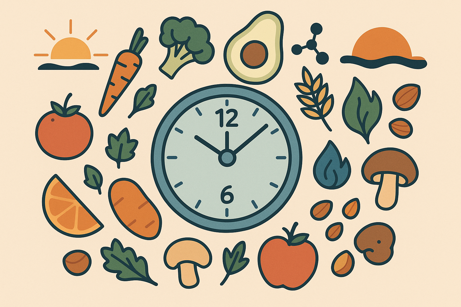 Circadian nutrition timing framework