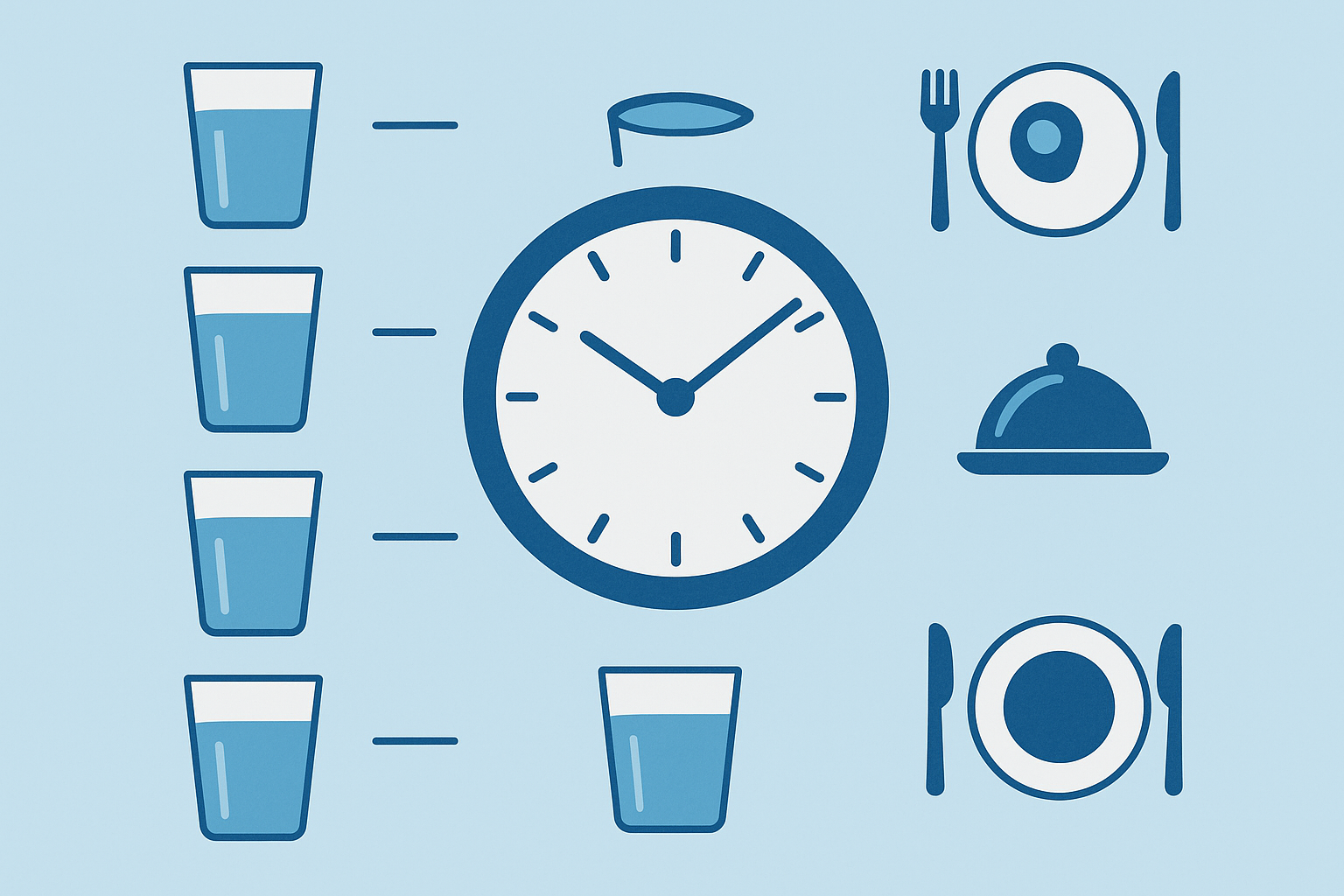 Strategic hydration timing for pancreatic health