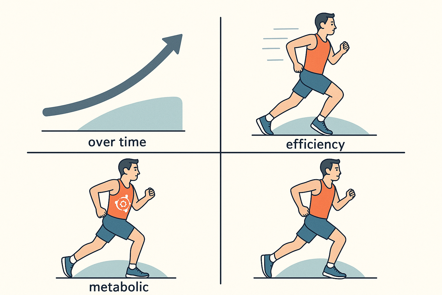 Training adaptations affecting metabolism