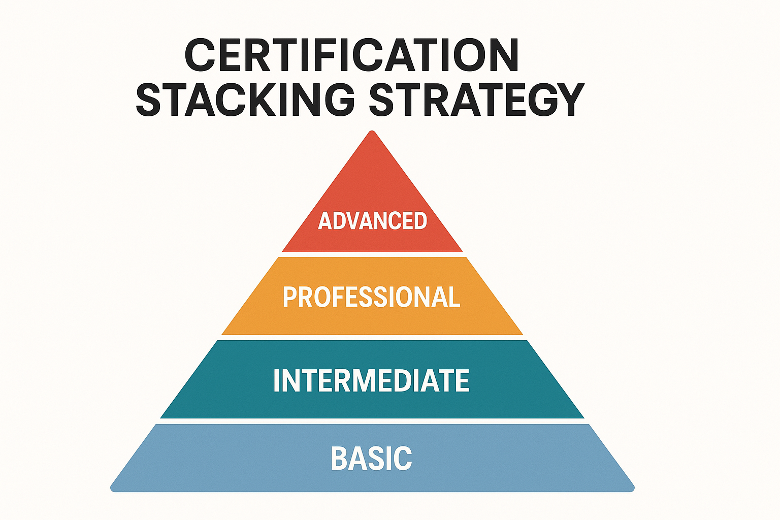 Strategic certification pathway planning