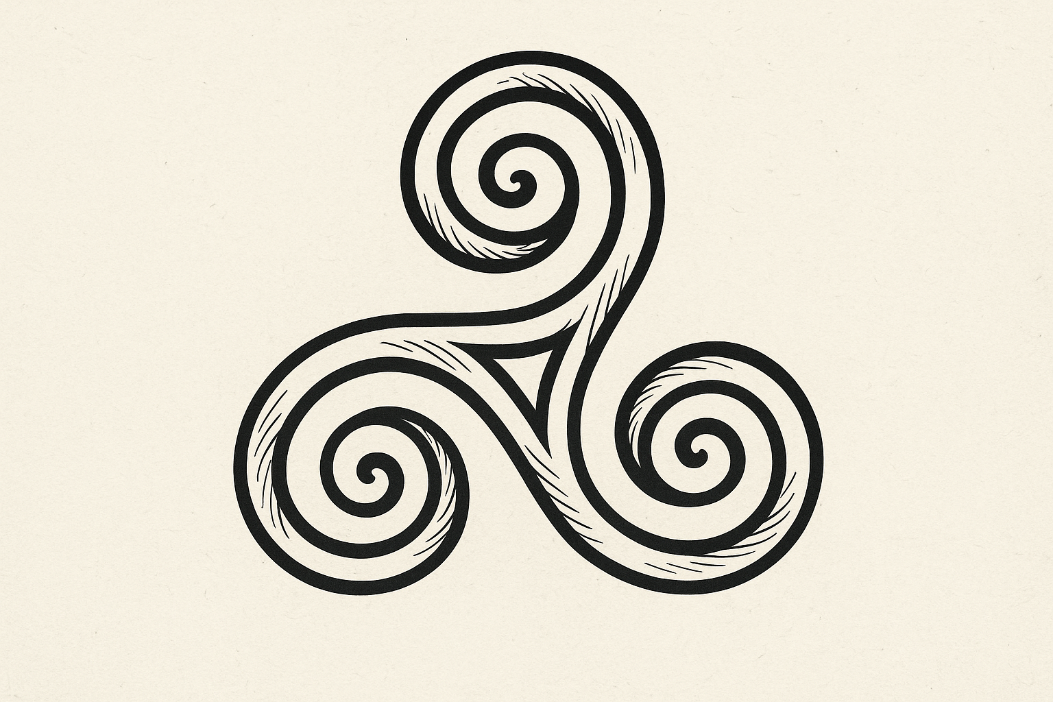 Celtic spiral and Claddagh symbol designs