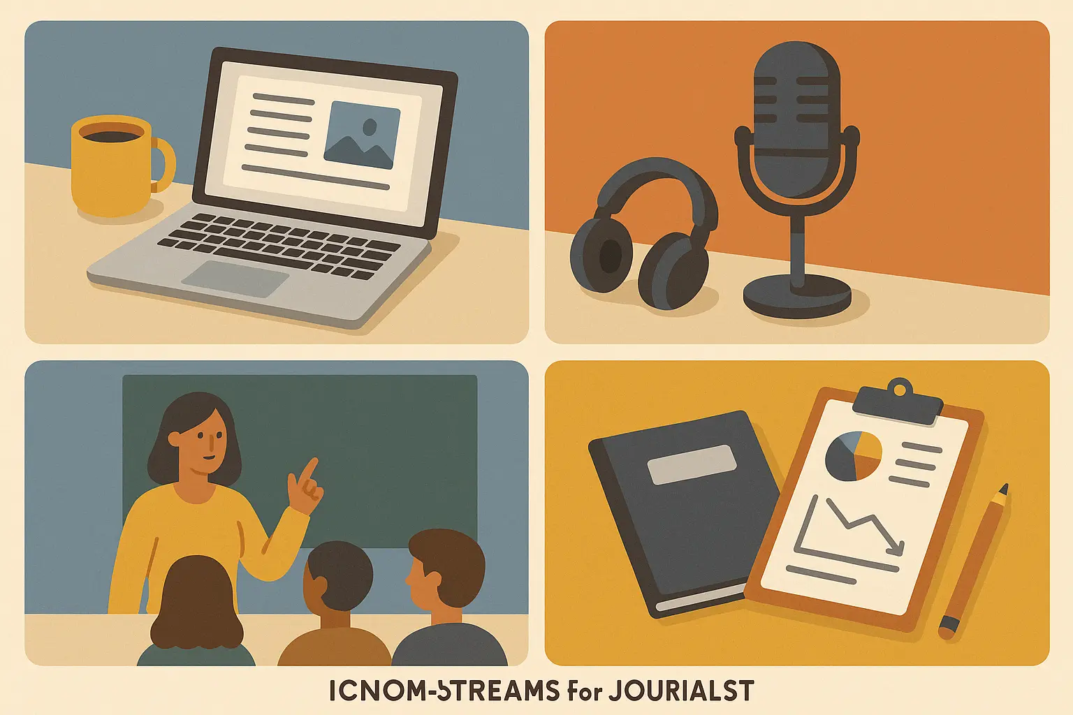 Journalism career diversification strategies