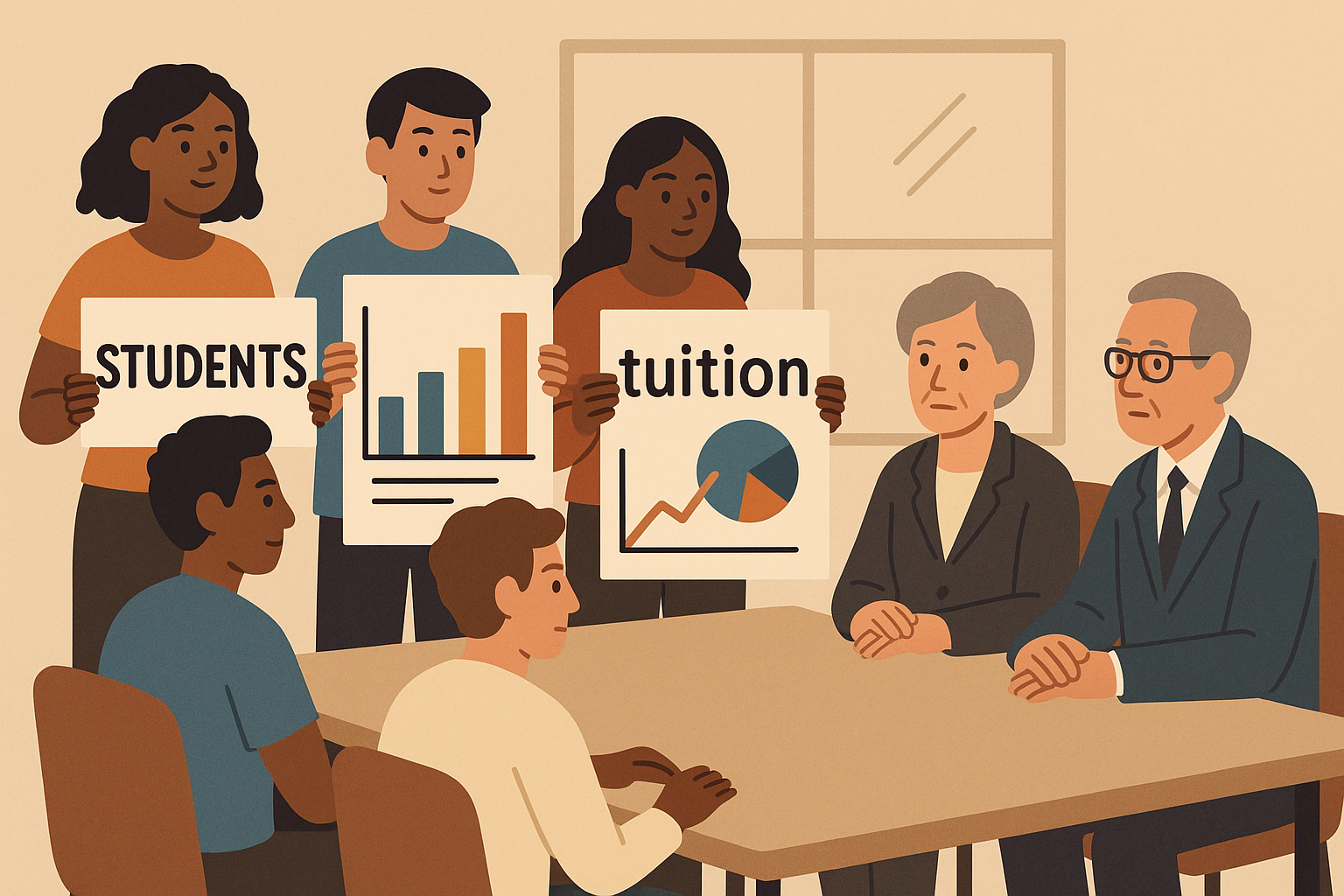 Student advocacy for meal plan reform