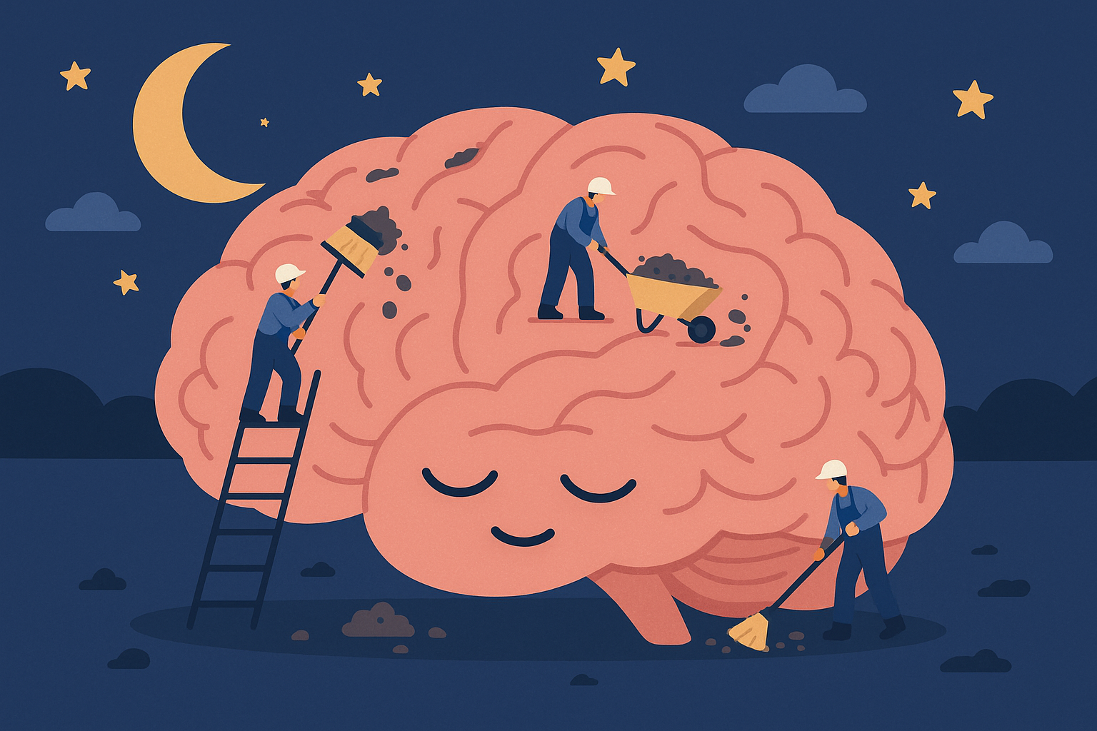 Brain glymphatic system and sleep quality