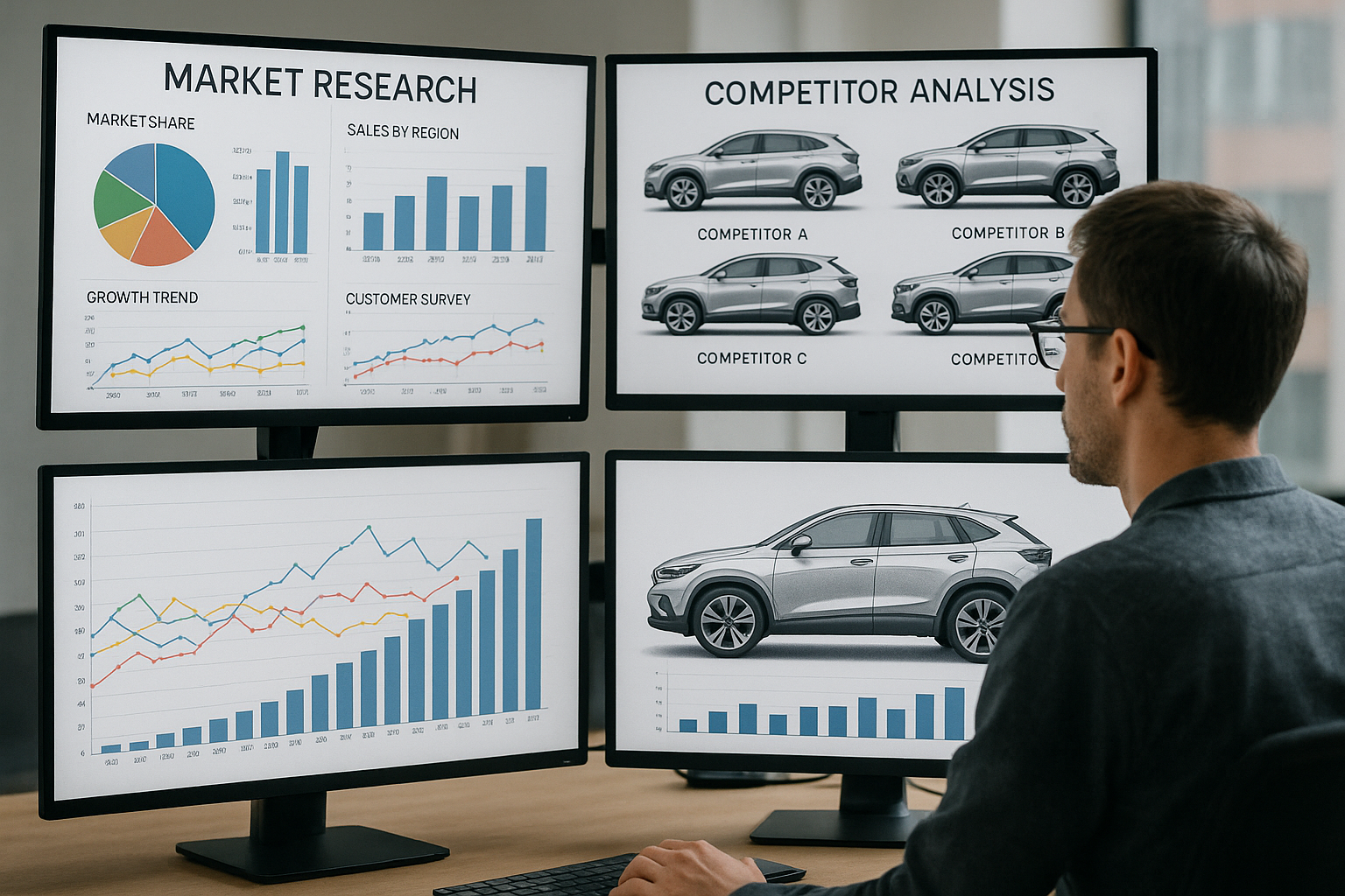 Market research informing automotive design decisions