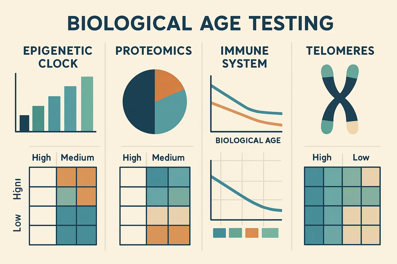 Test comparison matrix