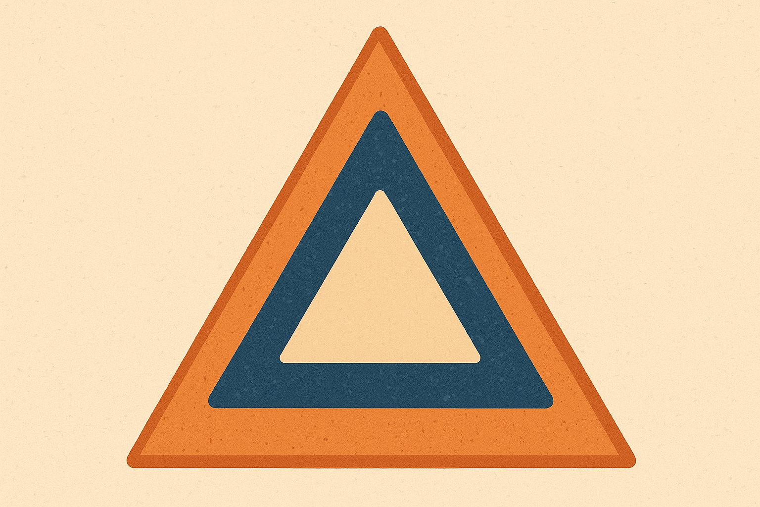 Personal evolution nested triangles