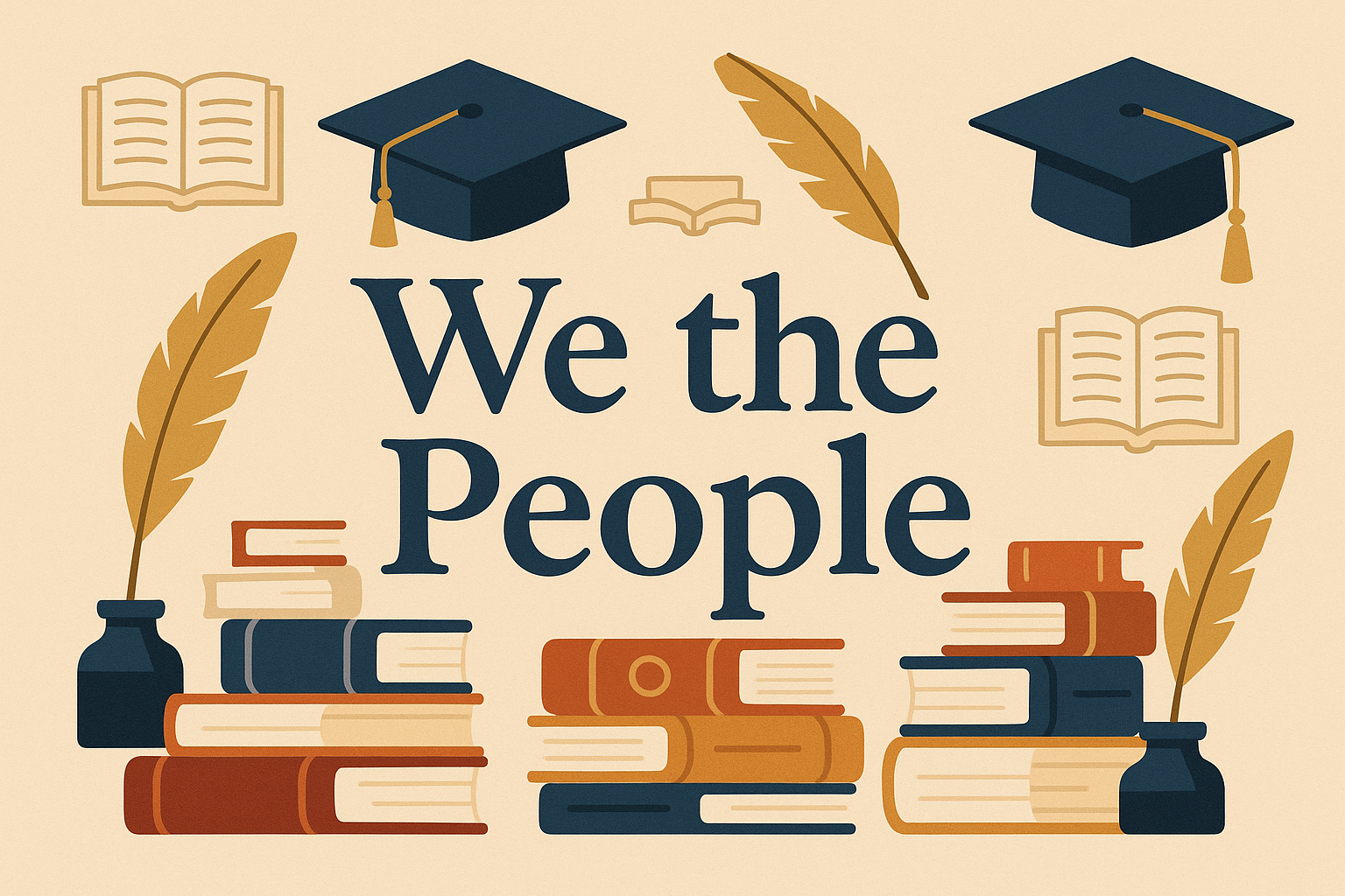 Symbolic and meaningful We the People tattoo combinations