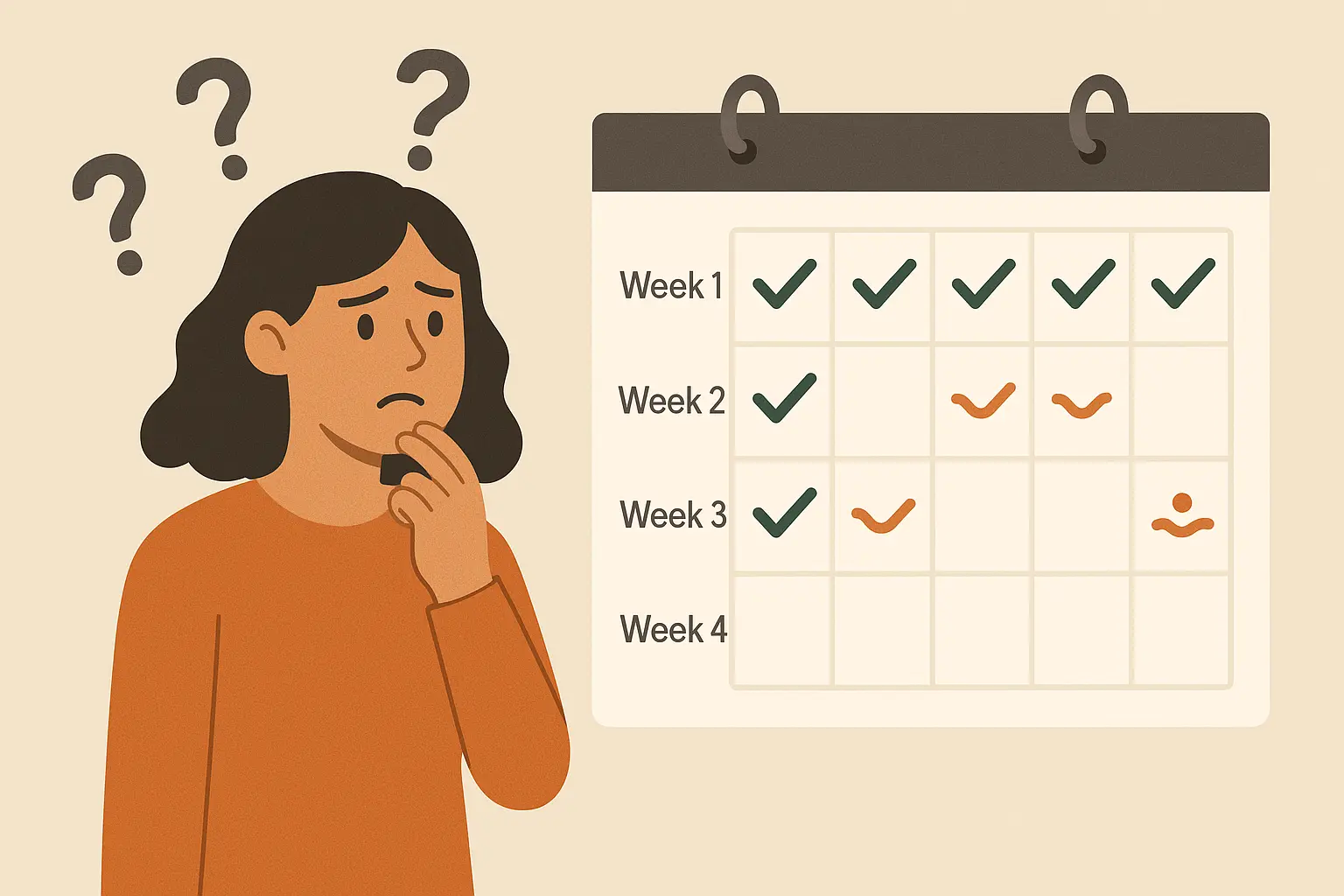 Phase 2 progesterone excess symptoms confusion