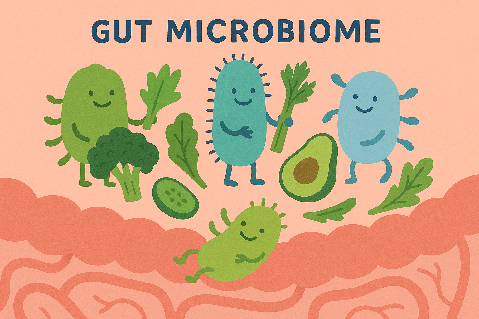 Raw vegan gut health foods