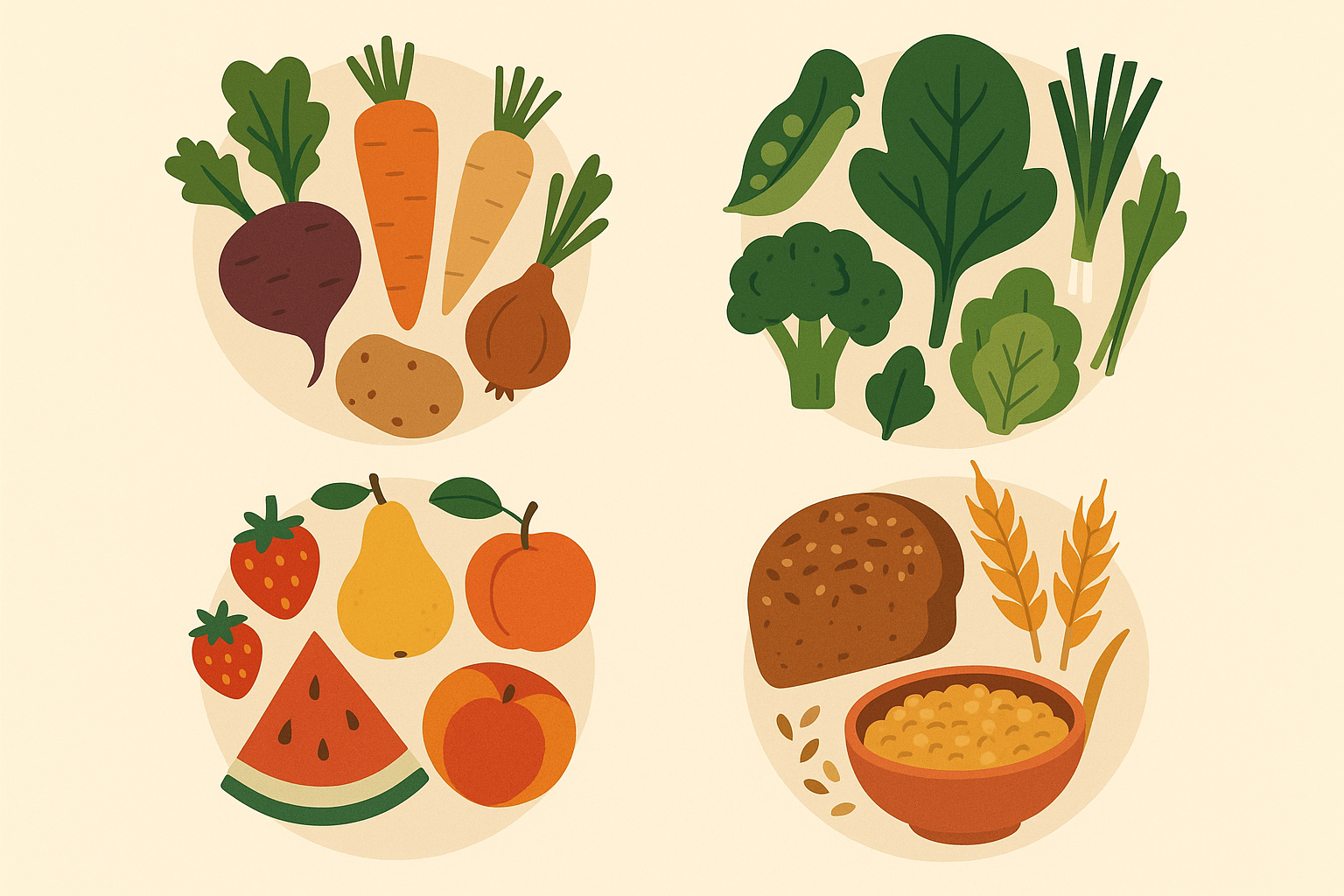 Seasonal eating patterns and natural food cycles