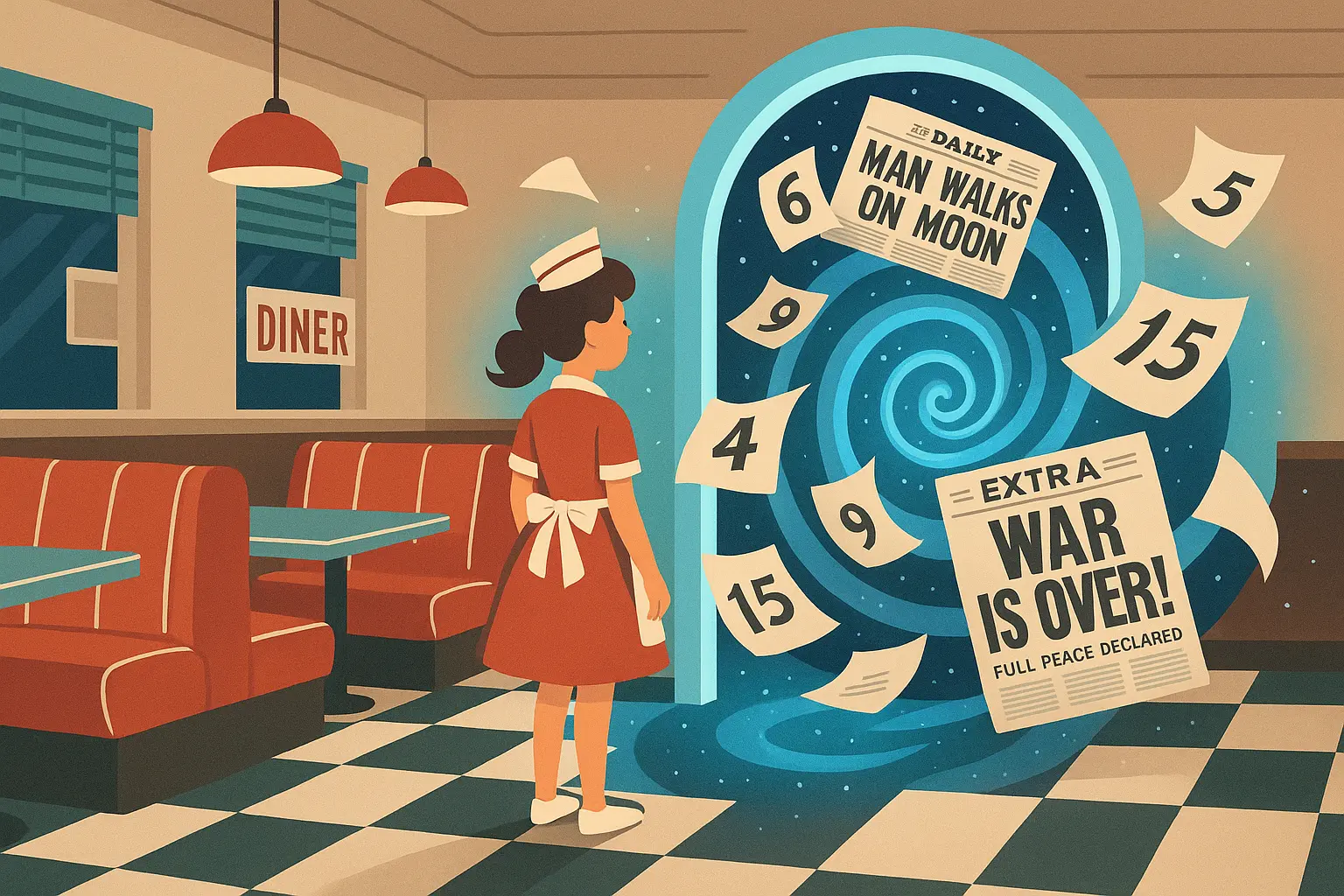 Science fiction time travel concepts