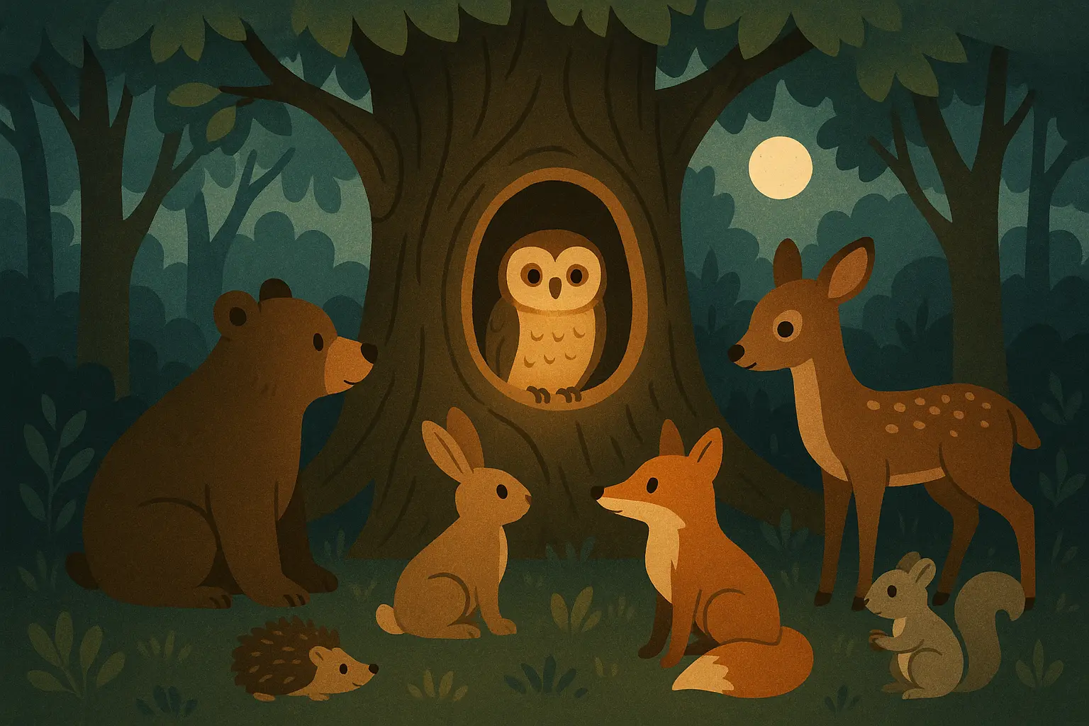 Nature and animal themed bedtime storybooks