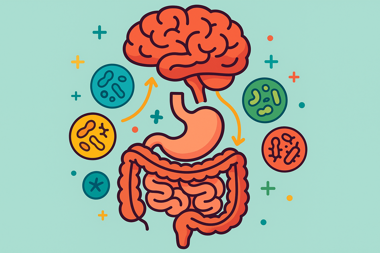 Gut bacteria and brain connection