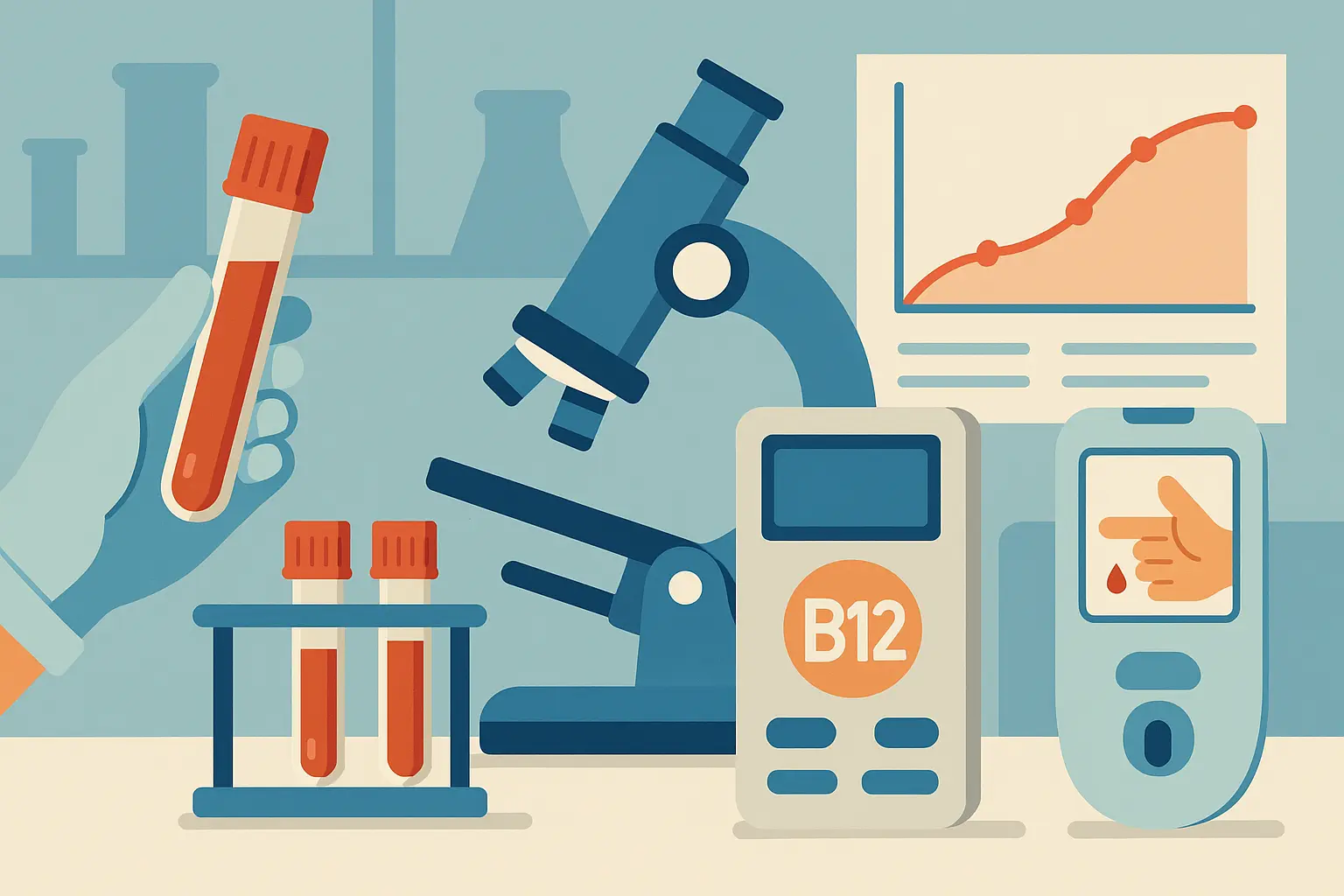 Advanced B12 biomarker testing results