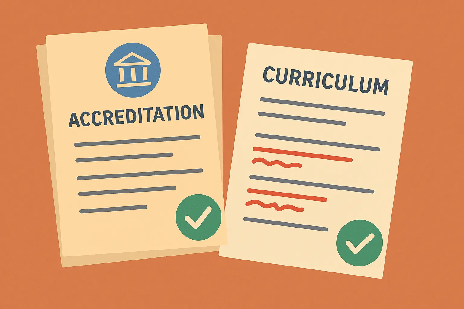 Accreditation and curriculum changes