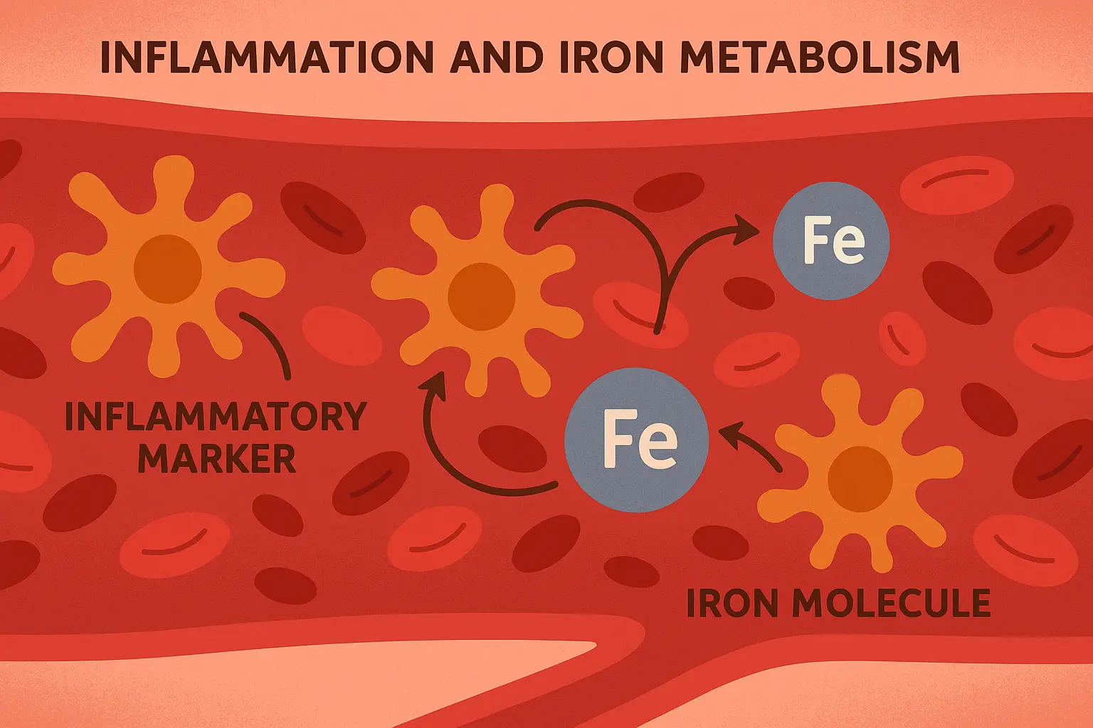 Complex medical conditions affecting iron recovery