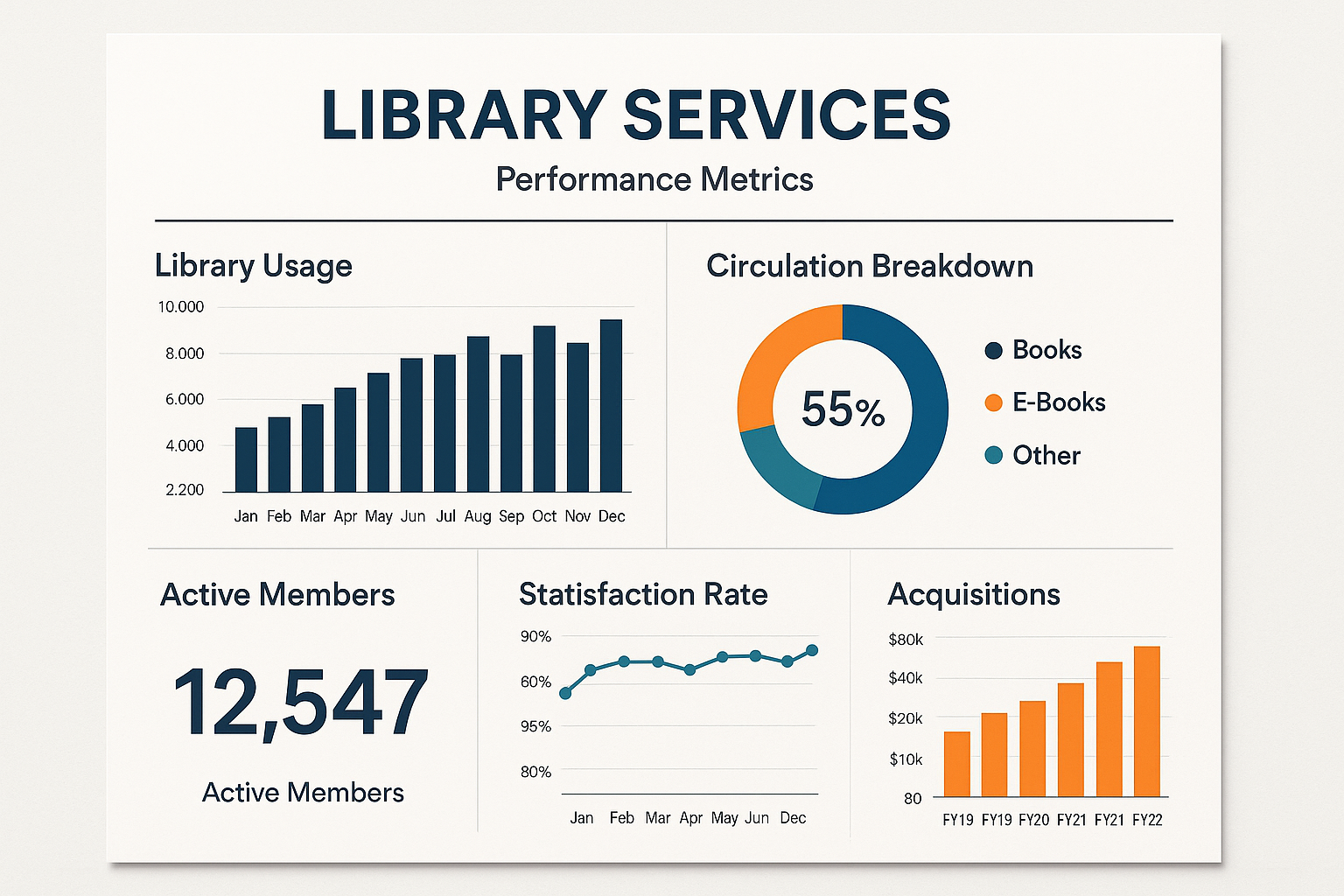 Performance metrics for librarian salary increases