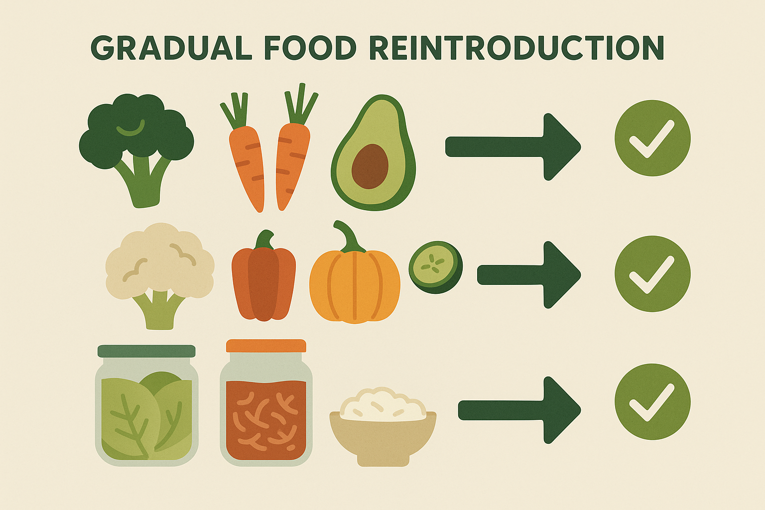 Candida diet phase 2 reintroduction foods