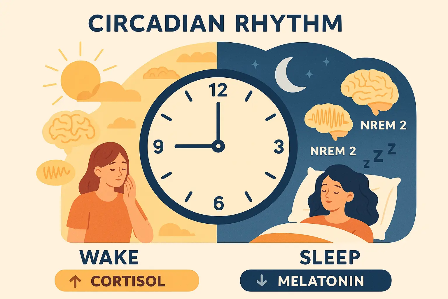 Circadian rhythm and balance connection
