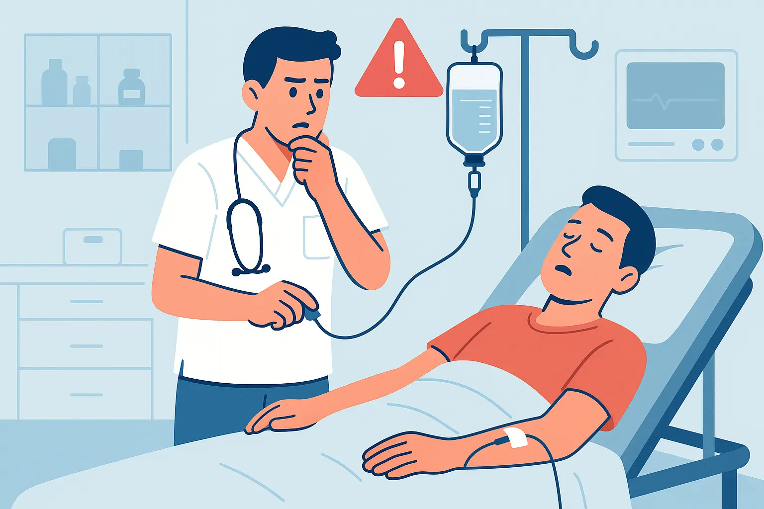 Emergency IV medication administration protocols