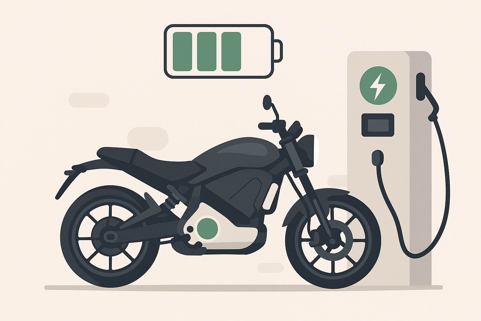 Electric motorcycle charging and performance factors