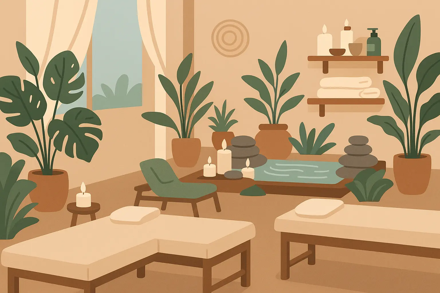 spa wellness bachelor party retreat