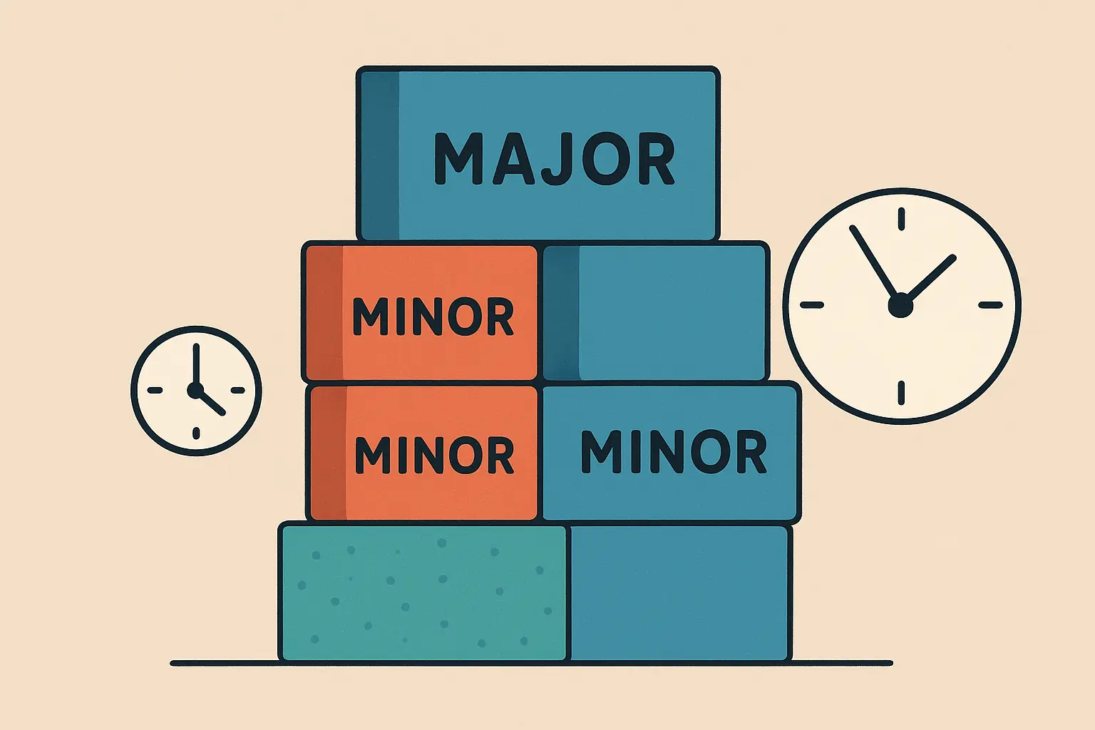 Academic planning timeline chart