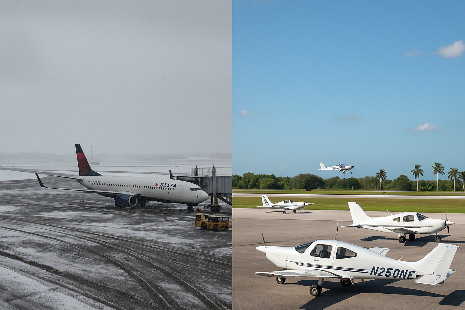 Geographic salary comparison for flight instructors by climate