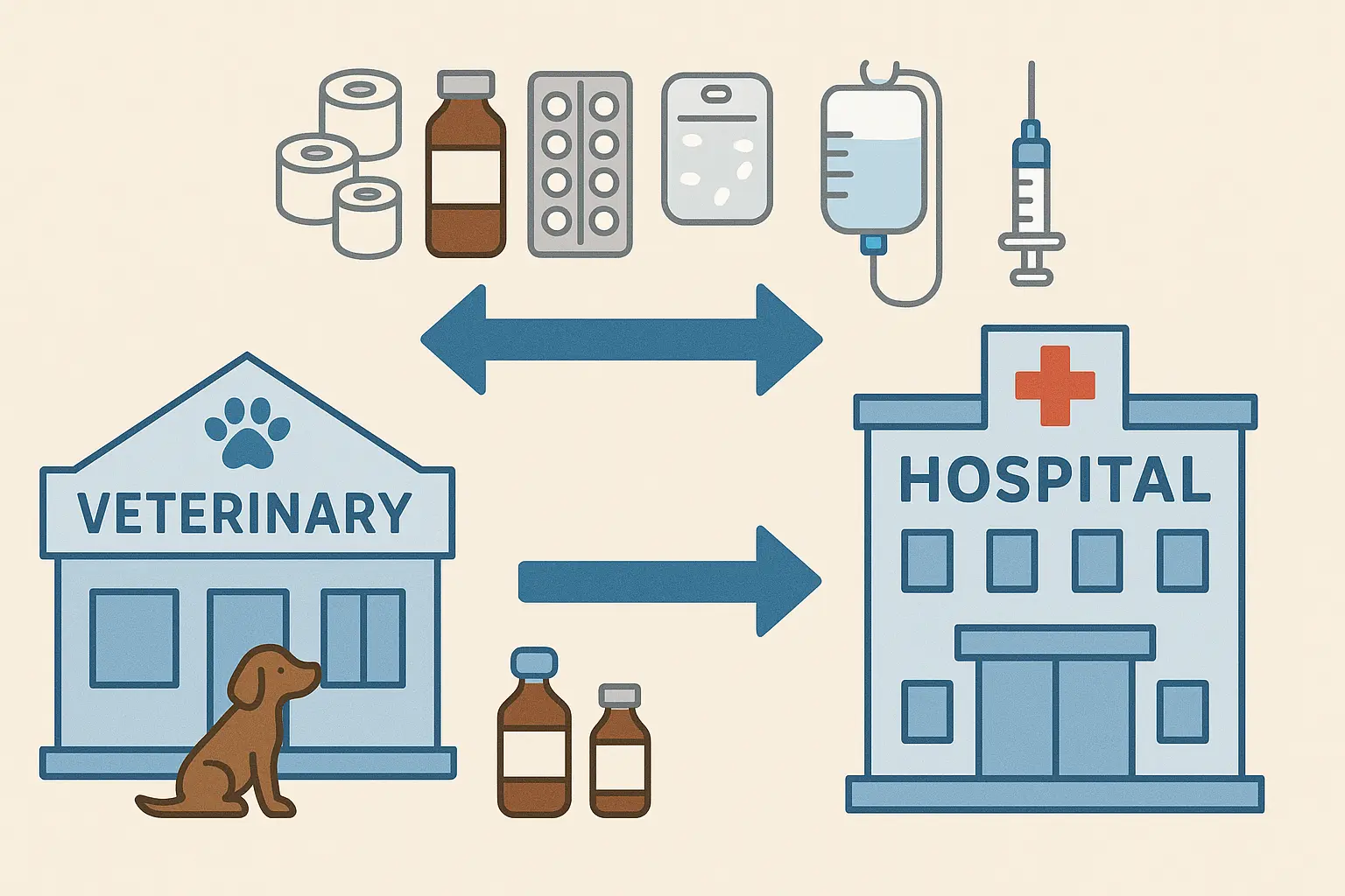 Alternative IV fluid sourcing options