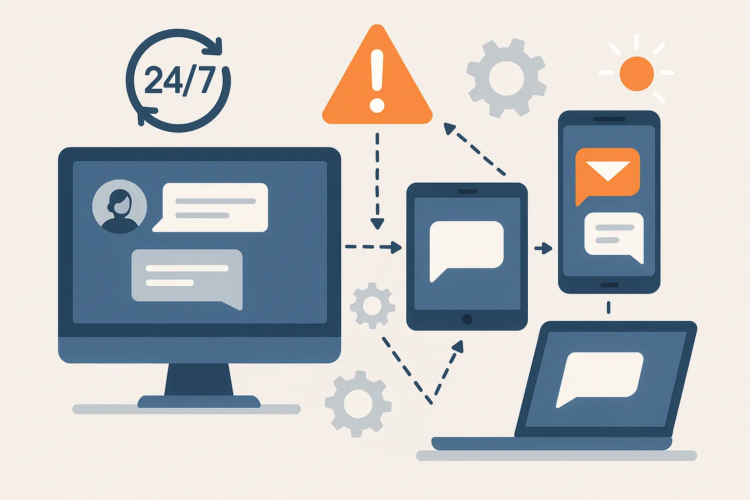 24/7 message forwarding system for 310 area code businesses