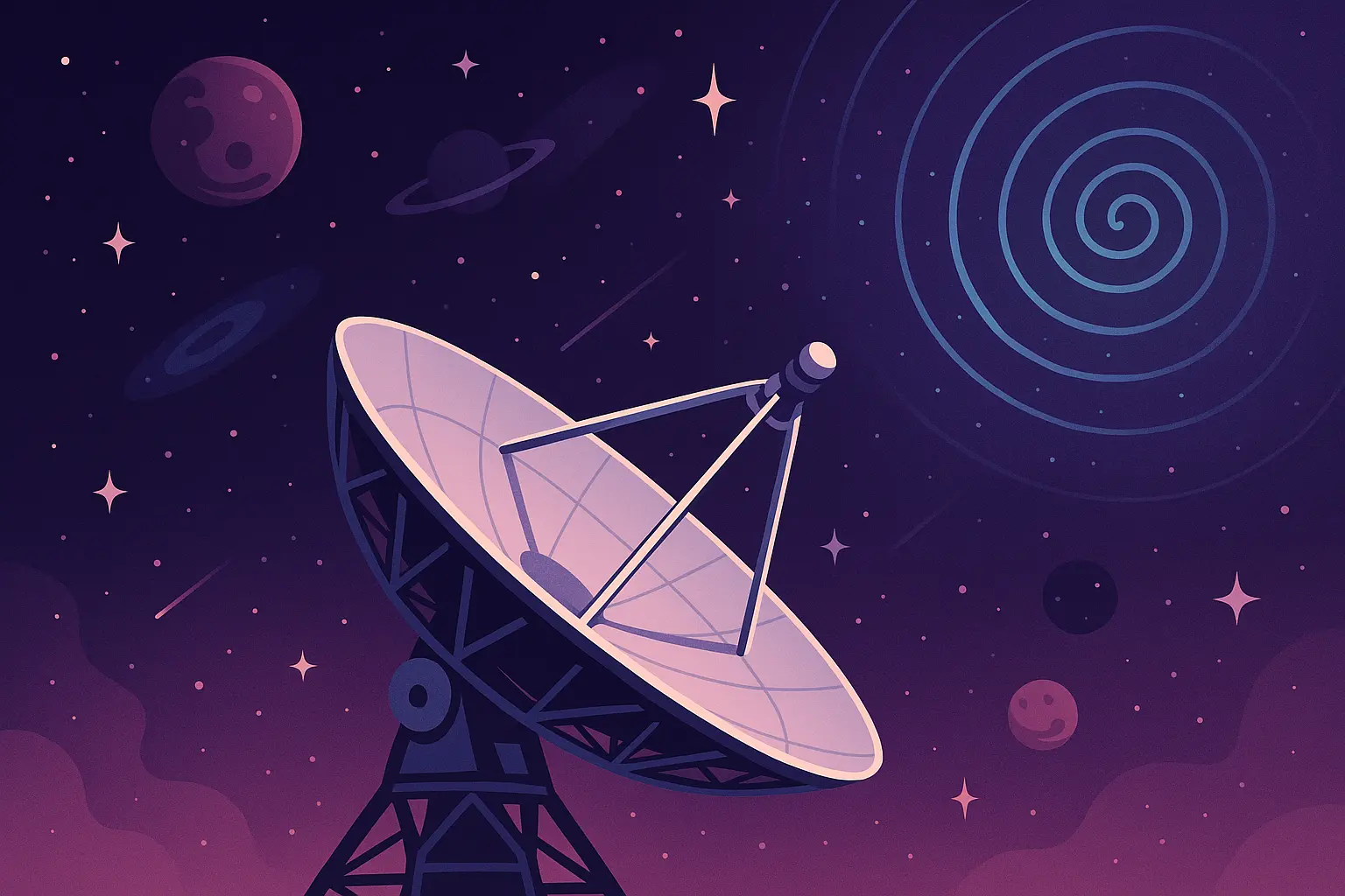 Sci-fi horror future signals scene