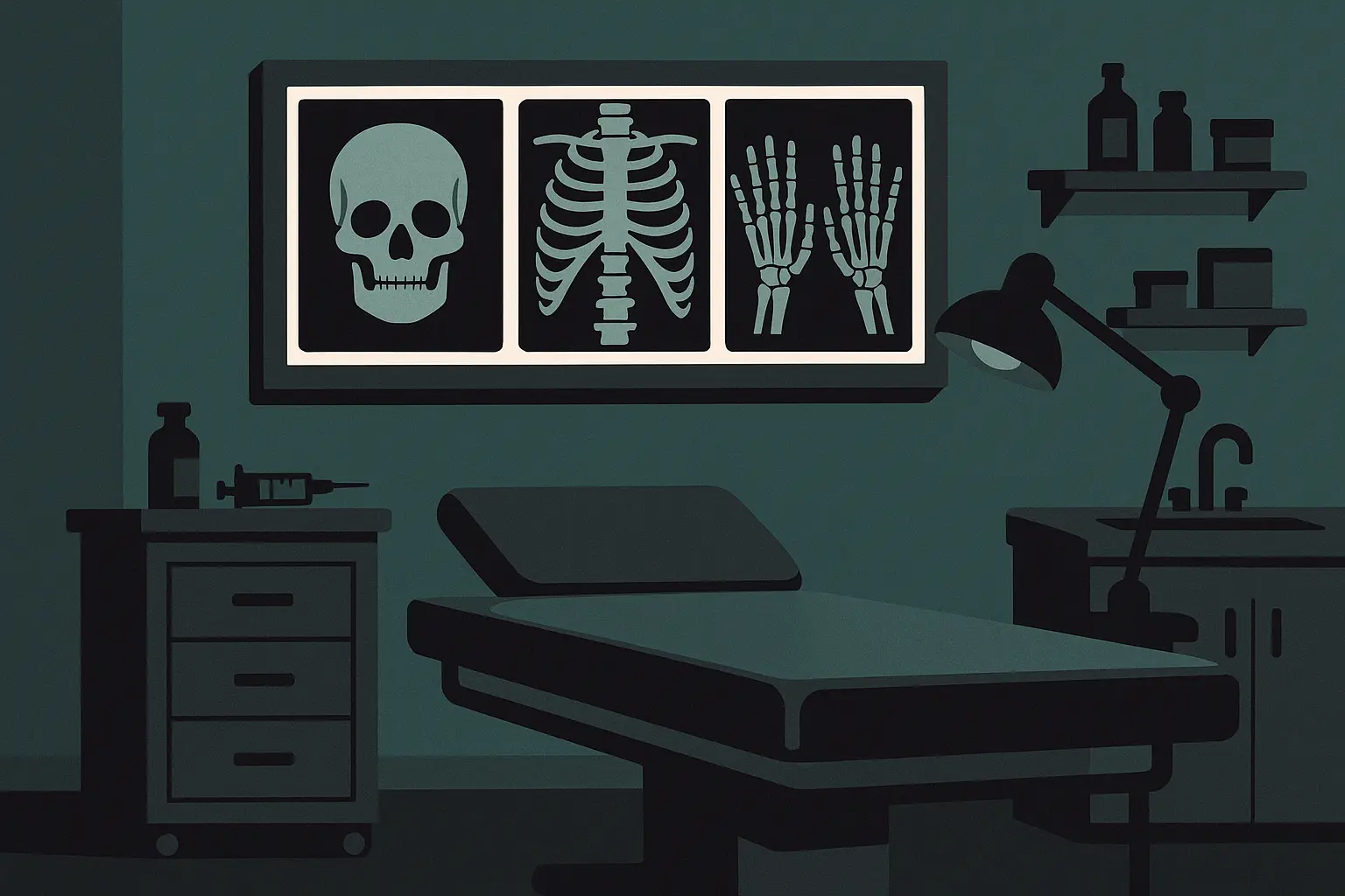 Horror story analysis with psychological elements