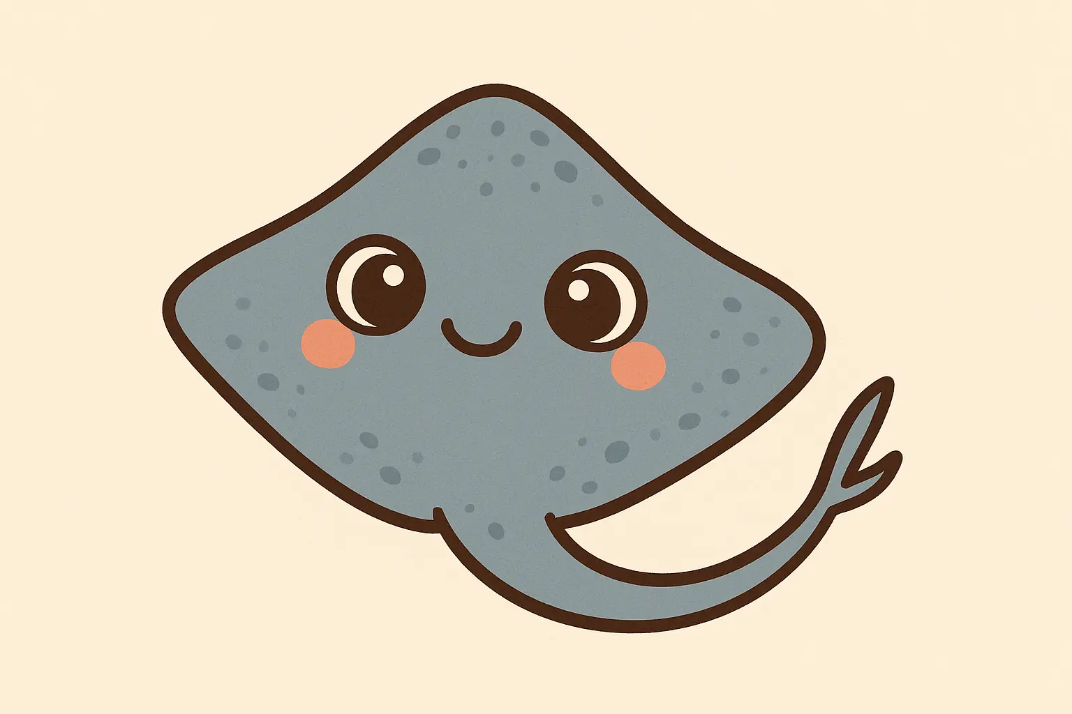 Small and cute stingray tattoo designs