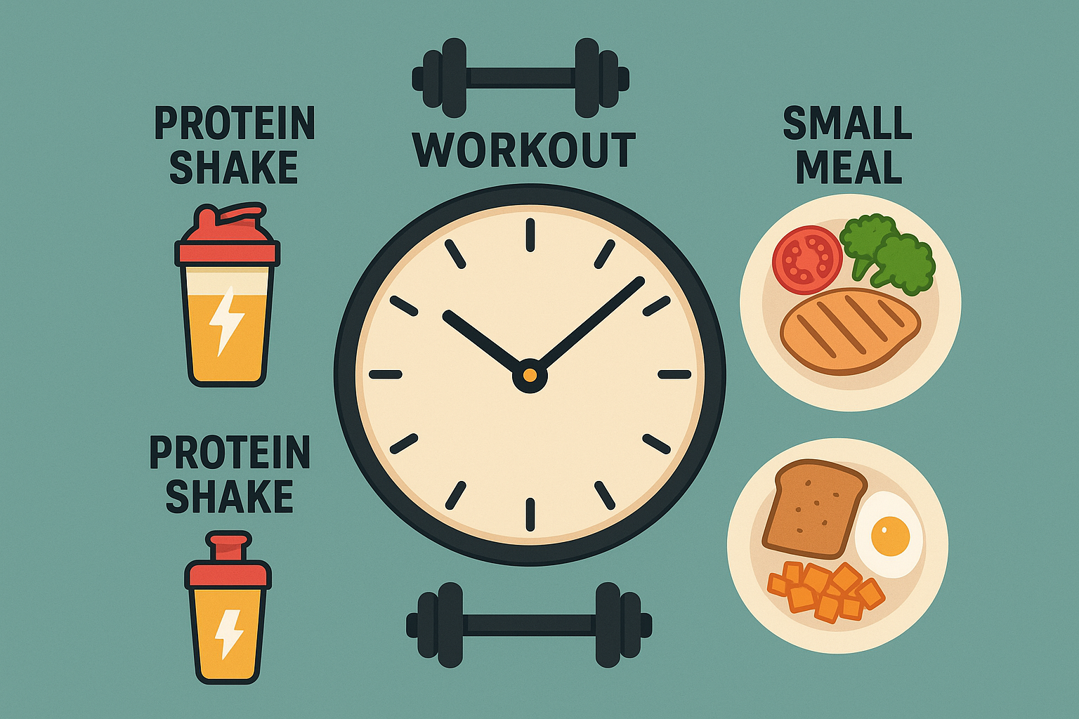 Exercise nutrition timing for gastric sleeve