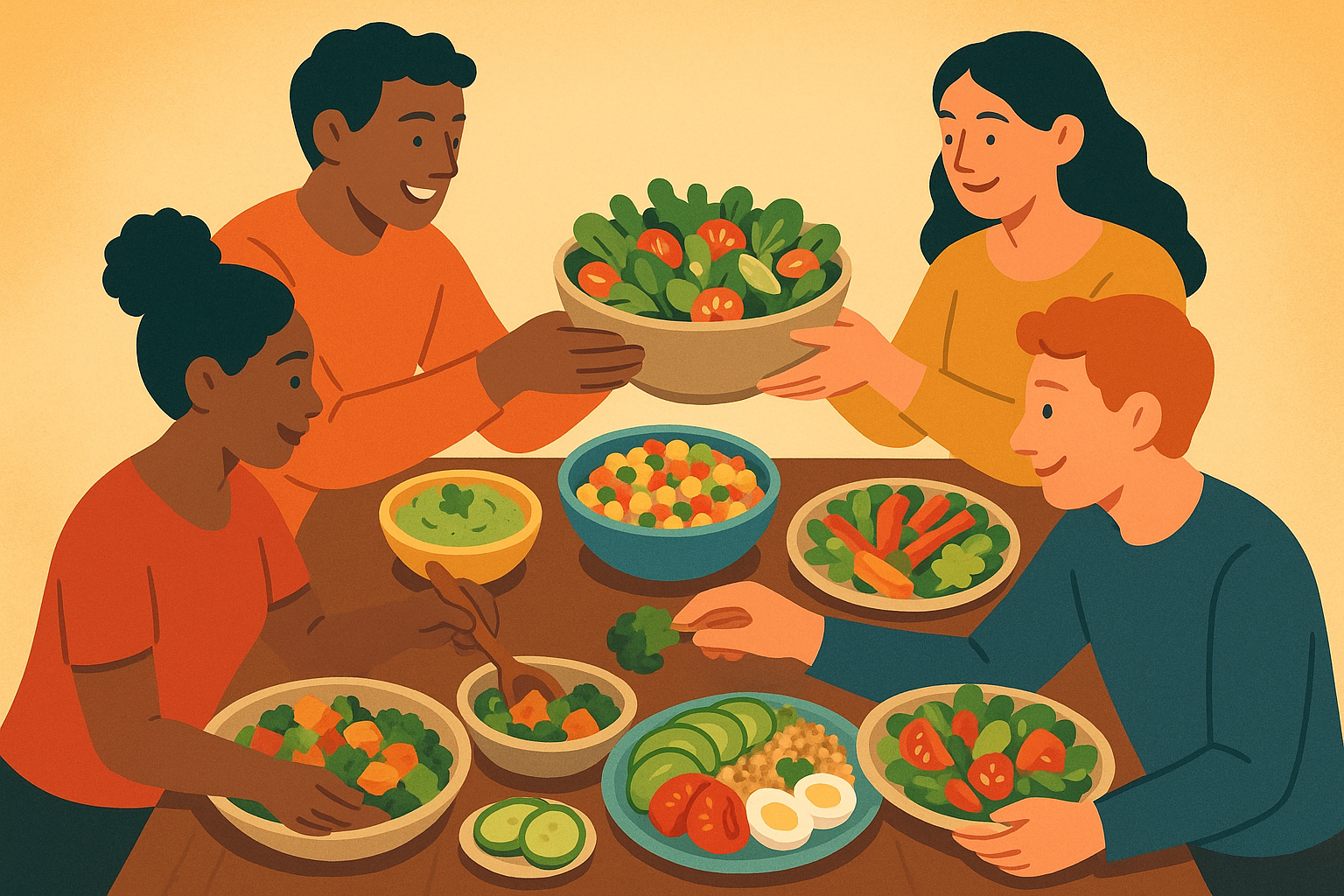 Social eating strategies
