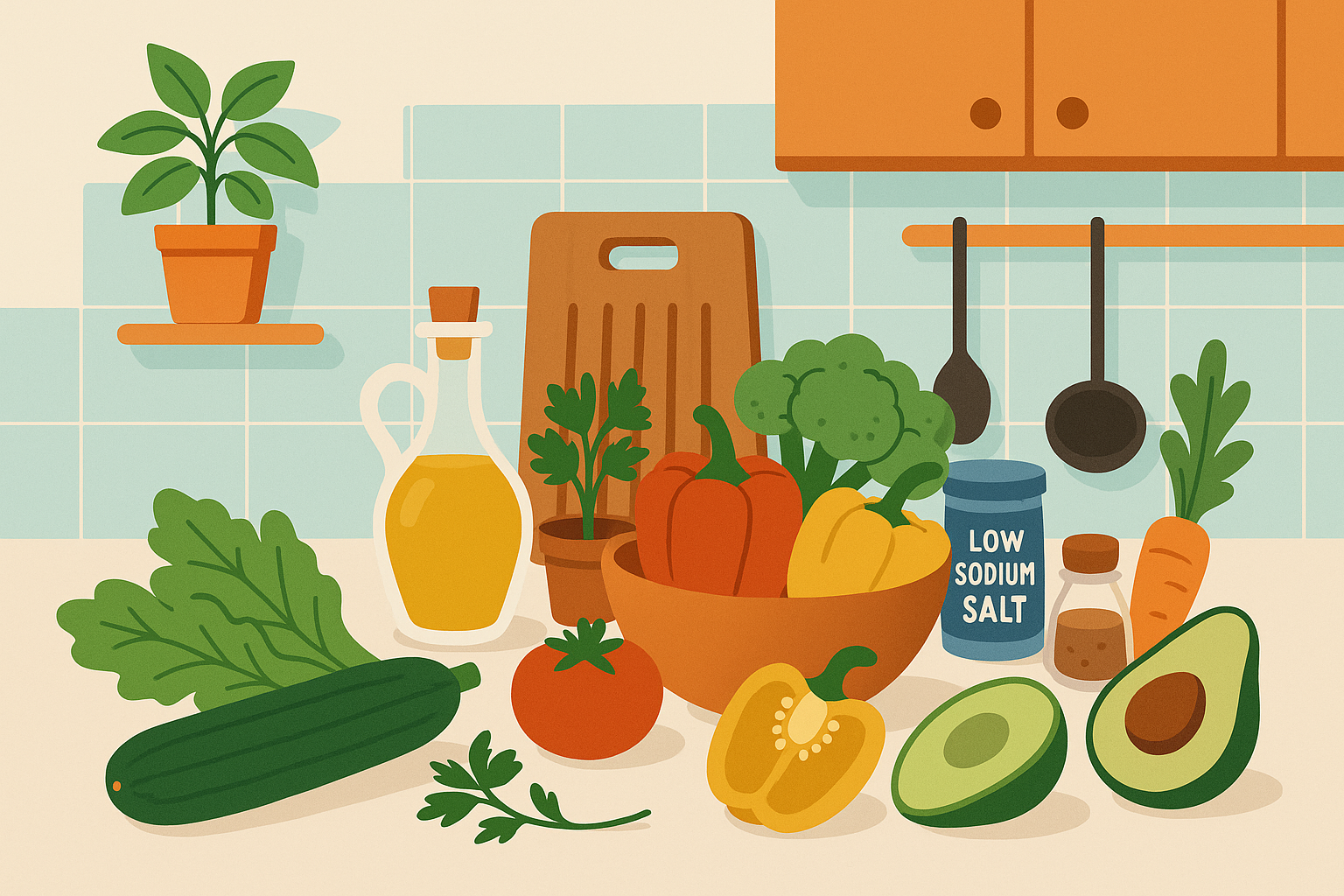 Low sodium diet meal planning guide