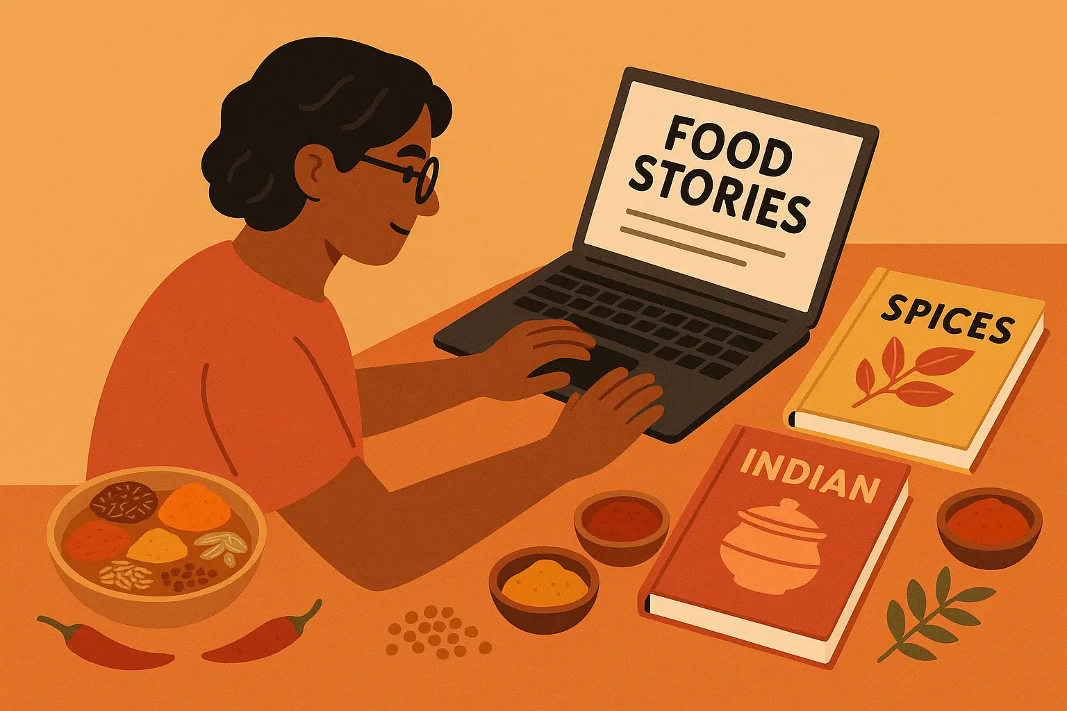 Food storytelling transformation through technology and tradition