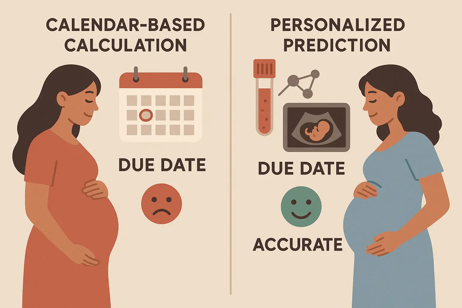 Personalized due date calculation methods
