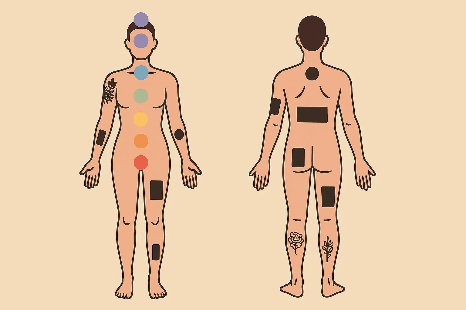 Death moth tattoo placement considerations