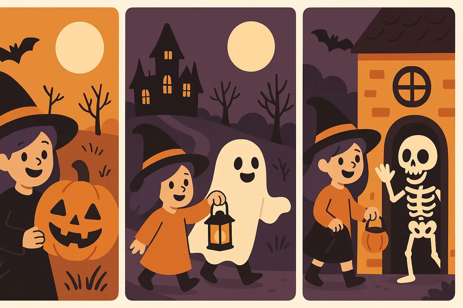 Halloween story analysis and structure