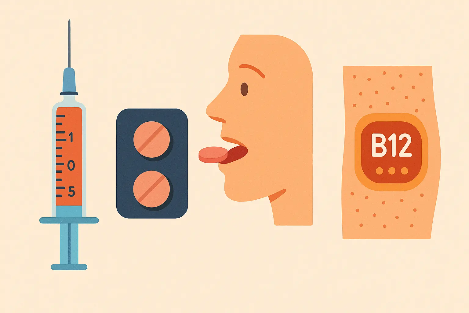 Alternative B12 delivery methods