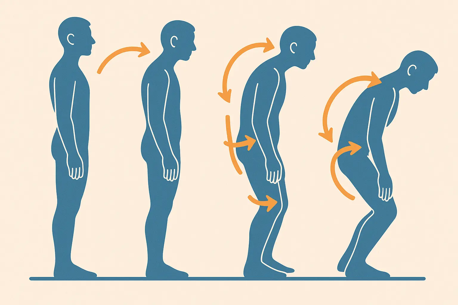 Posture changes and compensation patterns after surgery