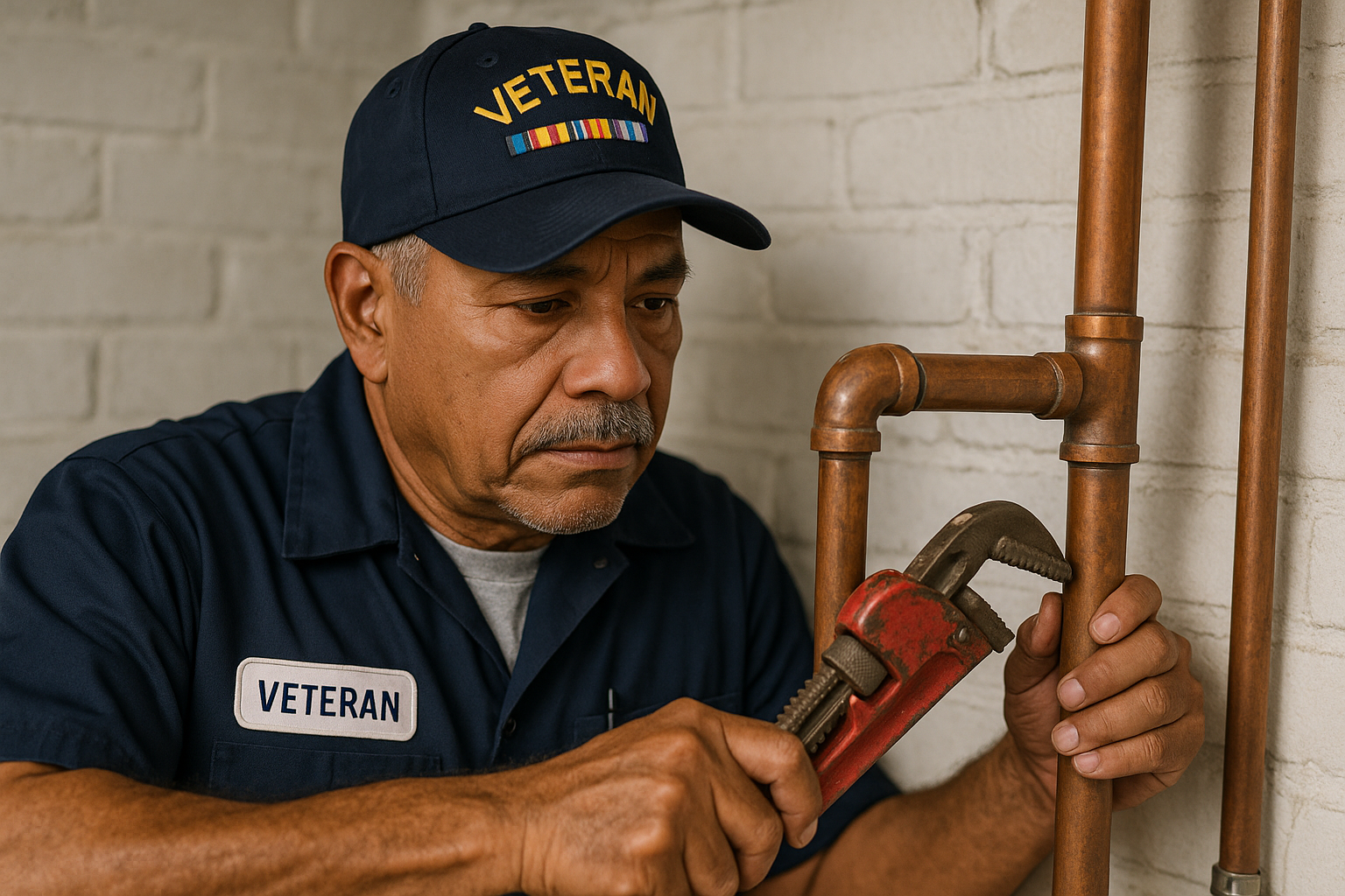 Military to civilian plumbing transition programs