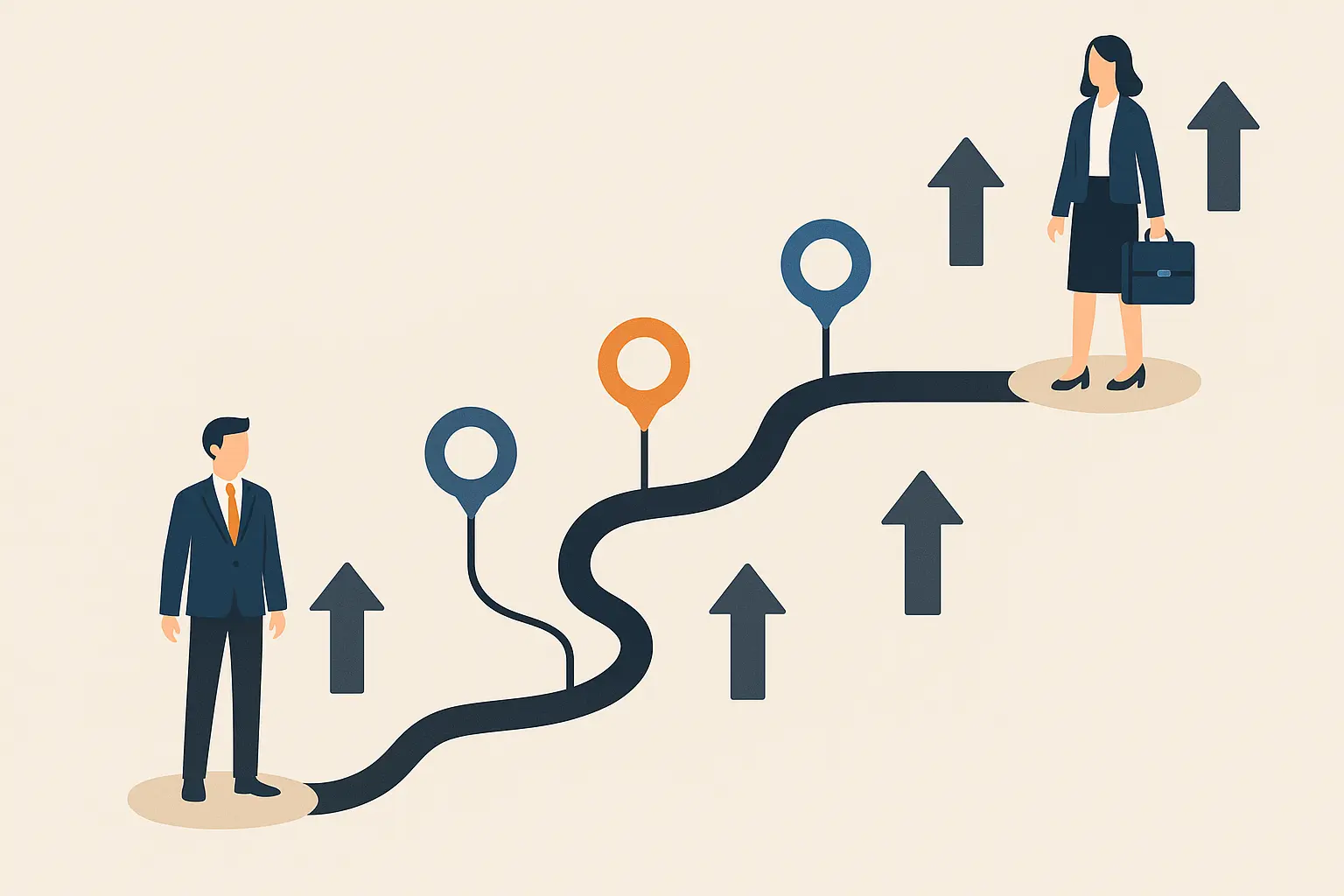 Legal secretary career timeline progression